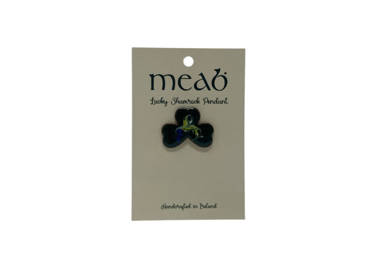Meab Enamels Lucky Shamrock Pendant